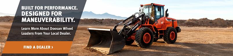 Doosan DL250TC-5 Wheel Loader on a jobsite.